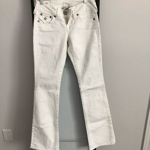 White true religion jeans